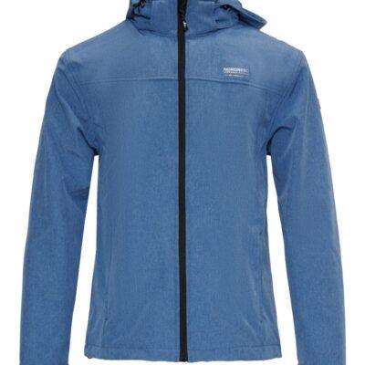 Nordberg - Kjeld Mens softshell light blue melange A 1