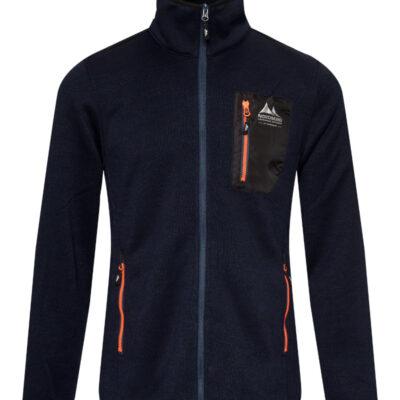 Nordberg - Noa Mens fleece navy melange A