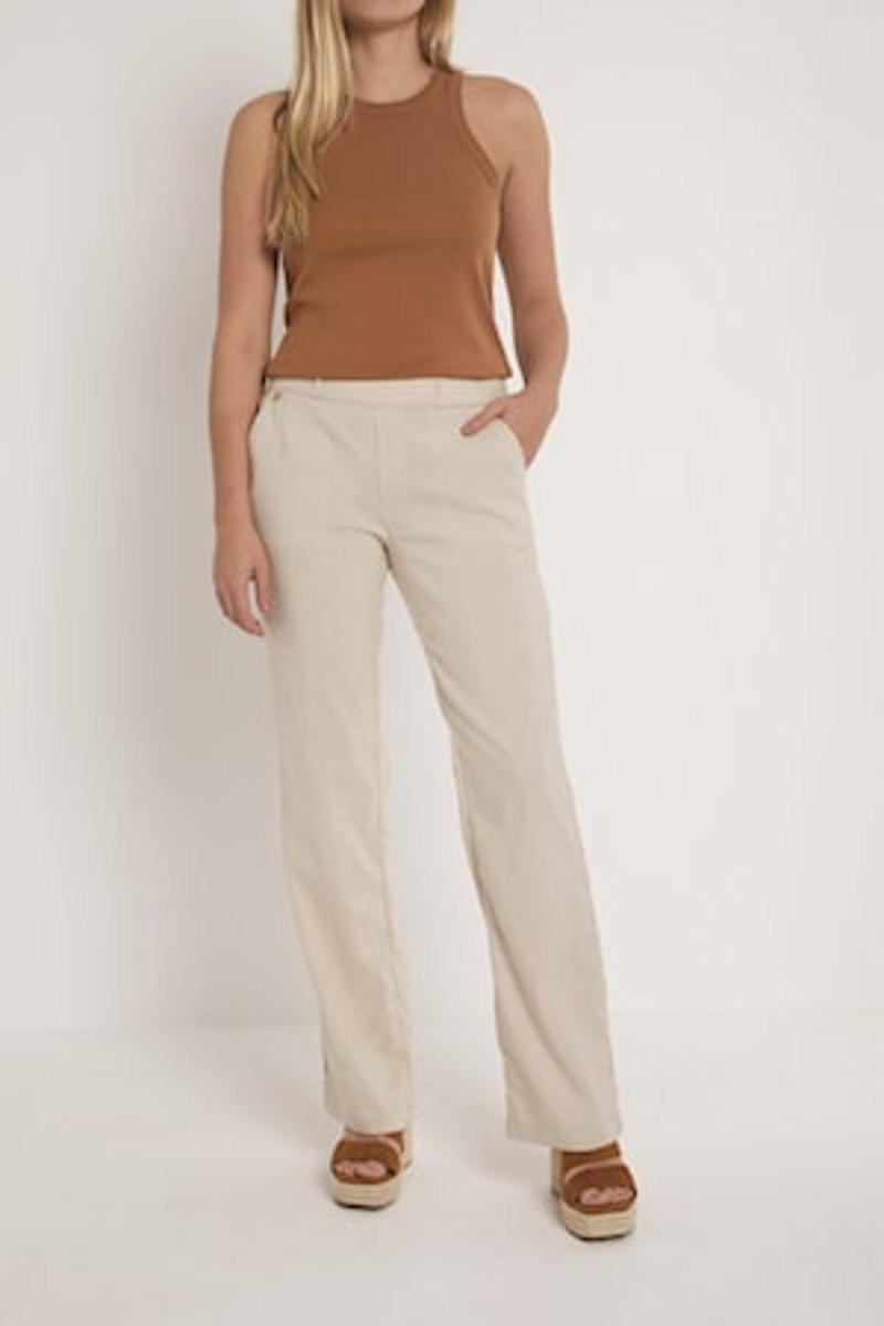 Para Mi - Hannah Flowy Linnen Beige